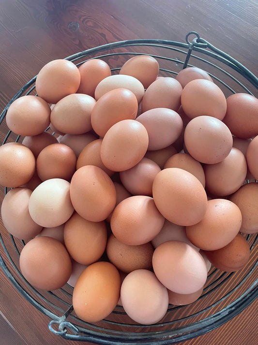 Farm Fresh Pastured Brown Eggs